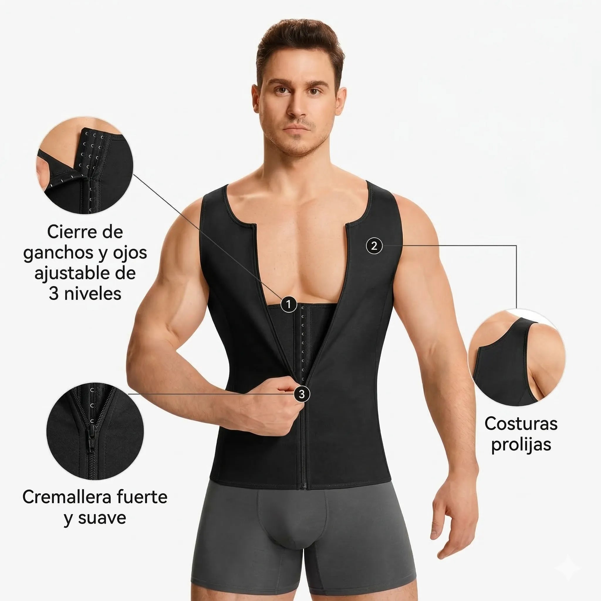 Faja de Compresión para Hombre